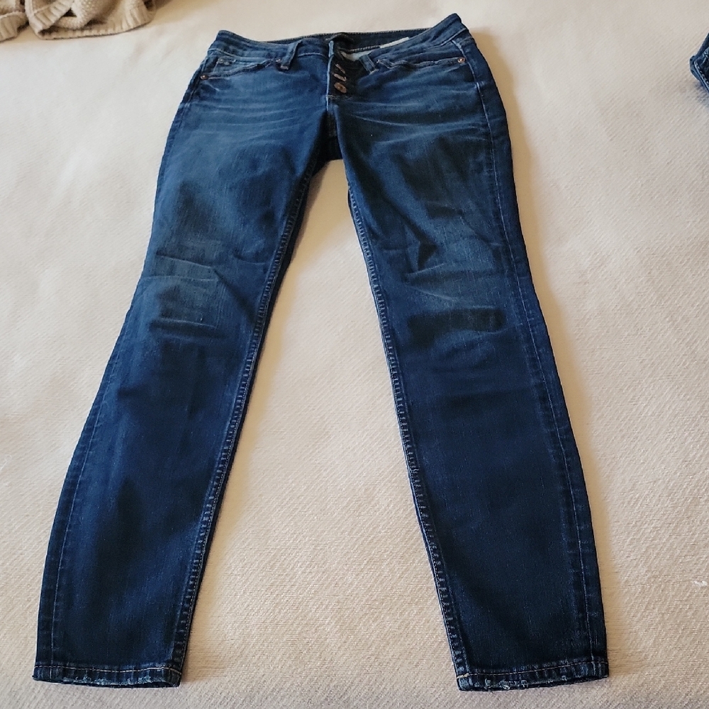 Silver Jeans Women's Deep Indigo Skinny Jeans